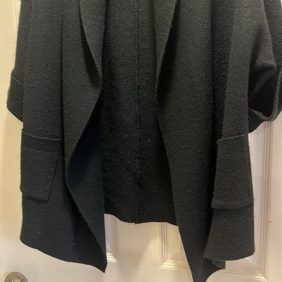 Tahari Black Thick Cardigan Sweater - Picture 4 of 8